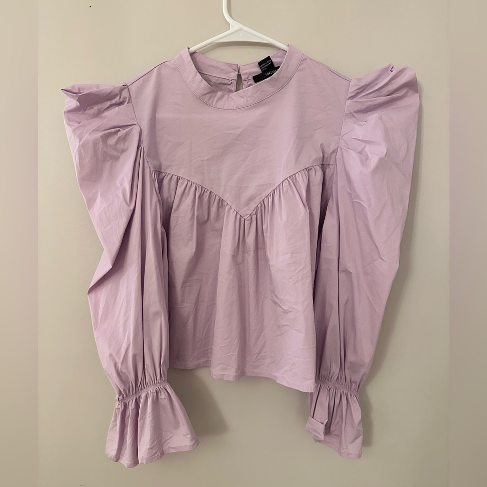 F21 LONG SLEEVE TOP